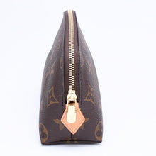 画像をギャラリービューアに読み込む, 極美品 LOUIS VUITTON ルイヴィトン ポシェットコスメティックPM ポーチ M47515 モノグラム ブラウン ゴールド金具 中古 4a006099