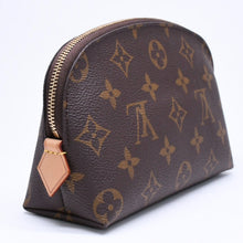 画像をギャラリービューアに読み込む, 極美品 LOUIS VUITTON ルイヴィトン ポシェットコスメティックPM ポーチ M47515 モノグラム ブラウン ゴールド金具 中古 4a006099