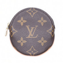 画像をギャラリービューアに読み込む, 極美品 LOUIS VUITTON ルイヴィトン ポルトモネ ロン コインケース M61926 モノグラムキャンバス ブラウン 小物入れ ゴールド金具 中古 4a006082