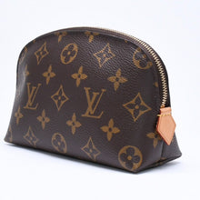 画像をギャラリービューアに読み込む, 極美品 LOUIS VUITTON ルイヴィトン ポシェットコスメティックPM ポーチ M47515 モノグラム ブラウン ゴールド金具 中古 4a006089