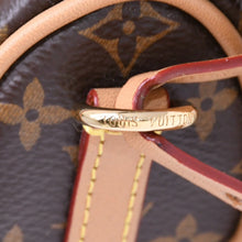 画像をギャラリービューアに読み込む, 極美品 LOUIS VUITTON ルイヴィトン モノグラム ビジュー サック マイクロスピーディ チャーム M00544 ブラウン ゴールド金具 4a006049