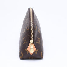 画像をギャラリービューアに読み込む, 極美品 LOUIS VUITTON ルイヴィトン ポシェットコスメティックPM ポーチ M47515 モノグラム ブラウン ゴールド金具 中古 4a006089
