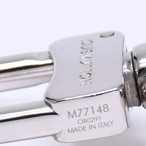 極美品 LOUIS VUITTON ルイヴィトン BIJOU DE SAC BIKE ビジューサック バイク チャーム キーホルダー M77148 シルバー グリーン 中古 4a006085