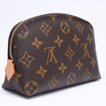 画像をギャラリービューアに読み込む, 極美品 LOUIS VUITTON ルイヴィトン ポシェットコスメティックPM ポーチ M47515 モノグラム ブラウン ゴールド金具 中古 4a006089