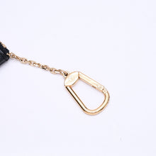 Load the image into the gallery viewer. 極美品 LOUIS VUITTON ルイヴィトン コインケース モノグラム・アンプラント ノワール ポシェットクレ M80885 ブラック ベージュ 中古 4a006053