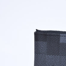 Load the image into the gallery viewer. 新品未使用品 LOUIS VUITTON ルイヴィトン コインケース ダモフラージュ・キャンバス ポシェットクレ M28666 ブラック グレー 中古 4a006091