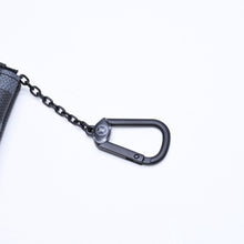 Load the image into the gallery viewer. 新品未使用品 LOUIS VUITTON ルイヴィトン コインケース ダモフラージュ・キャンバス ポシェットクレ M28666 ブラック グレー 中古 4a006091