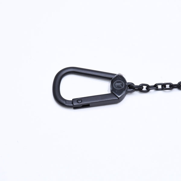 新品未使用品 LOUIS VUITTON ルイヴィトン コインケース ダモフラージュ・キャンバス ポシェットクレ M28666 ブラック グレー 中古 4a006091