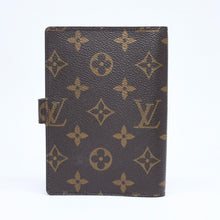Load the image into the gallery viewer. LOUIS VUITTON ルイヴィトン 手帳ケース アジェンダPM モノグラム R20005 ブラウン 美品 中古 4a006057