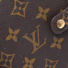 Load the image into the gallery viewer. LOUIS VUITTON ルイヴィトン 手帳ケース アジェンダPM モノグラム R20005 ブラウン 美品 中古 4a006057