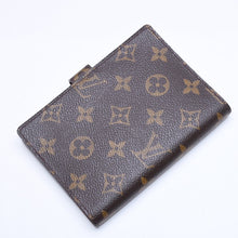 Load the image into the gallery viewer. LOUIS VUITTON ルイヴィトン 手帳ケース アジェンダPM モノグラム R20005 ブラウン 美品 中古 4a006057