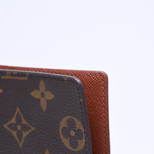 LOUIS VUITTON ルイヴィトン 手帳ケース アジェンダPM モノグラム R20005 ブラウン 美品 中古 4a006057