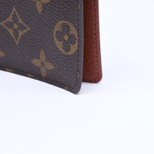 Load the image into the gallery viewer. LOUIS VUITTON ルイヴィトン 手帳ケース アジェンダPM モノグラム R20005 ブラウン 美品 中古 4a006057