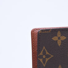 Load the image into the gallery viewer. LOUIS VUITTON ルイヴィトン 手帳ケース アジェンダPM モノグラム R20005 ブラウン 美品 中古 4a006057
