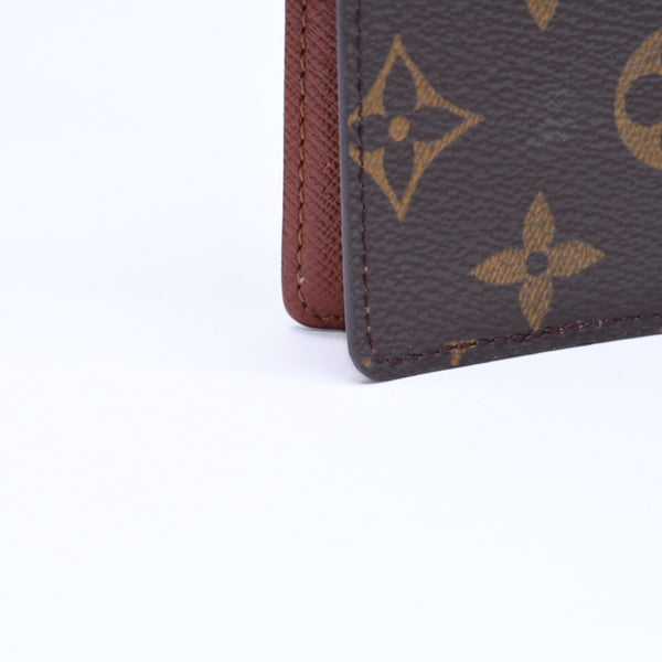 LOUIS VUITTON ルイヴィトン 手帳ケース アジェンダPM モノグラム R20005 ブラウン 美品 中古 4a006057