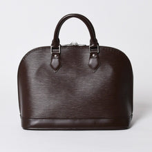画像をギャラリービューアに読み込む, 極美品 LOUIS VUITTON ルイヴィトン エピ アルマ ハンドバッグ M5214D ブラウン ダークブラウン エピレザー 中古 4a006102
