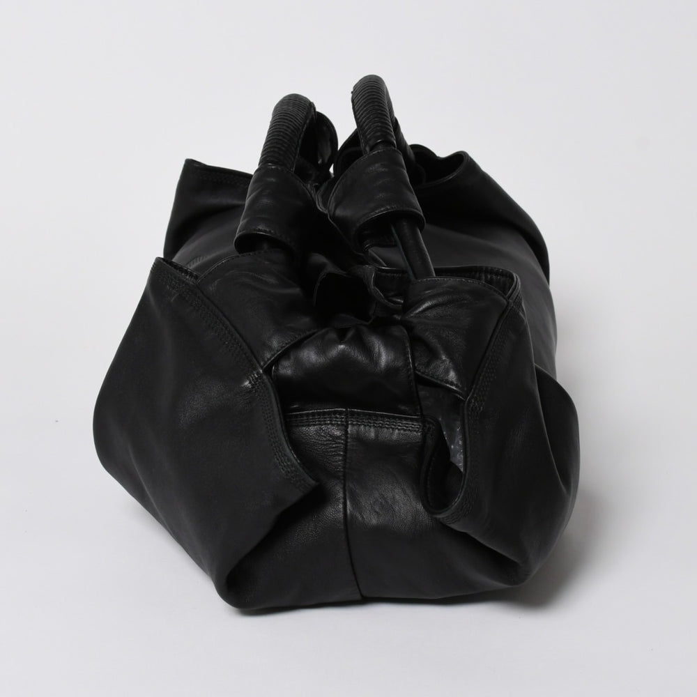 LOEWE Handbag Tote Bag Nappa Aire Black Anagram Embossed Leather Good Condition Used 4a005893