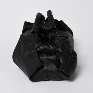 LOEWE Handbag Tote Bag Nappa Aire Black Anagram Embossed Leather Good Condition Used 4a005893