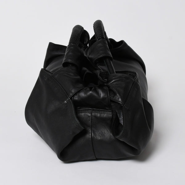 LOEWE Handbag Tote Bag Nappa Aire Black Anagram Embossed Leather Good Condition Used 4a005893