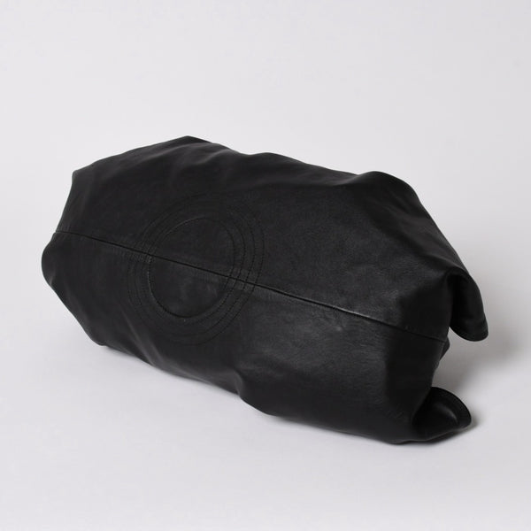 LOEWE Handbag Tote Bag Nappa Aire Black Anagram Embossed Leather Good Condition Used 4a005893