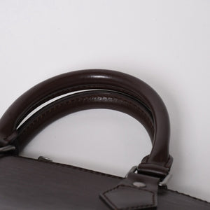 極美品 LOUIS VUITTON ルイヴィトン エピ アルマ ハンドバッグ M5214D ブラウン ダークブラウン エピレザー 中古 4a006102