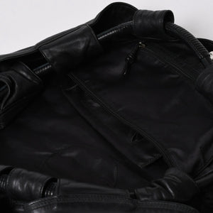 LOEWE Handbag Tote Bag Nappa Aire Black Anagram Embossed Leather Good Condition Used 4a005893