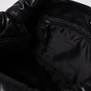 LOEWE Handbag Tote Bag Nappa Aire Black Anagram Embossed Leather Good Condition Used 4a005893