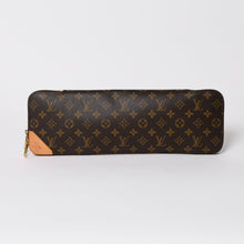 画像をギャラリービューアに読み込む, 極美品 LOUIS VUITTON ルイヴィトン エテュイ5 クラヴァット M47535 モノグラム ネクタイケース PVC ヌメ革 中古 4a005816