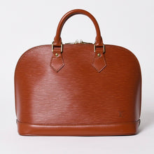 画像をギャラリービューアに読み込む, 極美品 LOUIS VUITTON ルイヴィトン アルマ ハンドバッグ M52419 エピレザー ケニアブラウン MI0976 ゴールド金具 中古 4a006087