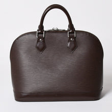 画像をギャラリービューアに読み込む, 極美品 LOUIS VUITTON ルイヴィトン アルマPM ハンドバッグ M52419 エピレザー ダークブラウン FL0015 シルバー金具 中古 4a006104