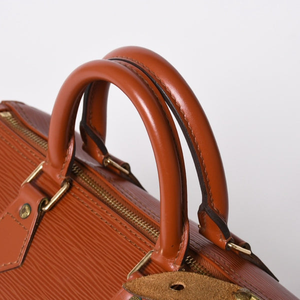 LOUIS VUITTON ルイヴィトン エピ スピーディ25 ハンドバッグ ブラウン ゴールド金具 M43013 美品 中古 4a005936