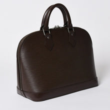 画像をギャラリービューアに読み込む, 極美品 LOUIS VUITTON ルイヴィトン アルマPM ハンドバッグ M52419 エピレザー ダークブラウン FL0015 シルバー金具 中古 4a006104