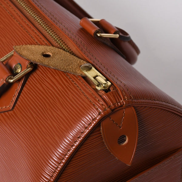 LOUIS VUITTON ルイヴィトン エピ スピーディ25 ハンドバッグ ブラウン ゴールド金具 M43013 美品 中古 4a005936