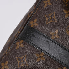 画像をギャラリービューアに読み込む, 極美品 LOUIS VUITTON ルイヴィトン モノグラム・マカサー キーポルバンドリエール55 ボストンバッグ ブラウン ブラック M56714 中古 4a006153