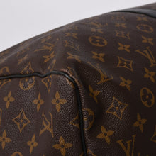 画像をギャラリービューアに読み込む, 極美品 LOUIS VUITTON ルイヴィトン モノグラム・マカサー キーポルバンドリエール55 ボストンバッグ ブラウン ブラック M56714 中古 4a006153