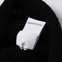 画像をギャラリービューアに読み込む, 新品未使用 CHROME HEARTS クロムハーツ CASHMERE KNITTED CROSS BEANIE カシミヤ CGクロス ニットビーニー ONE SIZE 24cm 中古 4a005512
