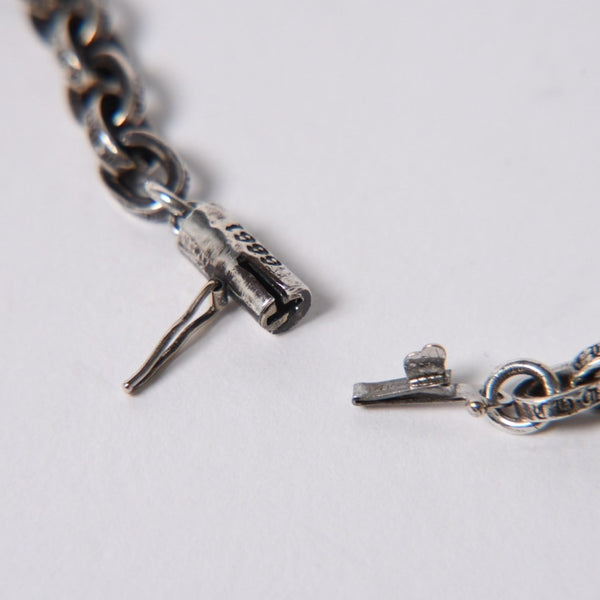 新品同様 CHROME HEARTS クロムハーツ 20inch PAPER CHAIN NECKLACE 20インチ ペーパーチェーンネックレス 重量約32.41g 中古 4a006158