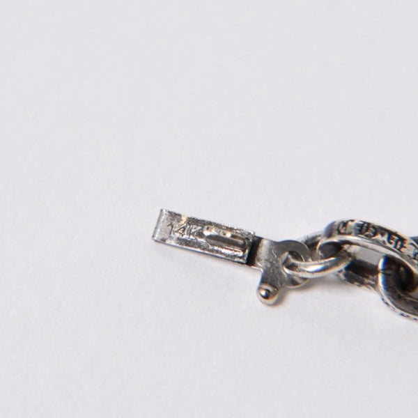 新品同様 CHROME HEARTS クロムハーツ 20inch PAPER CHAIN NECKLACE 20インチ ペーパーチェーンネックレス 重量約32.41g 中古 4a006158