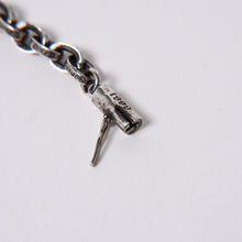 画像をギャラリービューアに読み込む, 新品同様 CHROME HEARTS クロムハーツ 20inch PAPER CHAIN NECKLACE 20インチ ペーパーチェーンネックレス 重量約32.41g 中古 4a006158