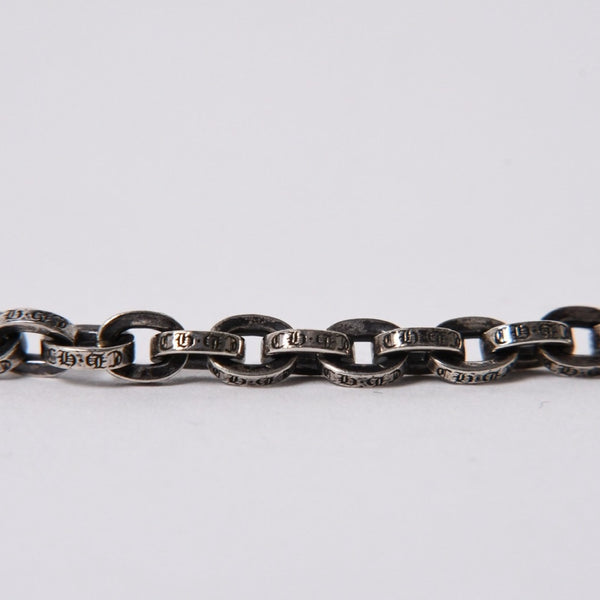 新品同様 CHROME HEARTS クロムハーツ 20inch PAPER CHAIN NECKLACE 20インチ ペーパーチェーンネックレス 重量約32.41g 中古 4a006158