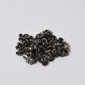 新品同様 CHROME HEARTS クロムハーツ 20inch PAPER CHAIN NECKLACE 20インチ ペーパーチェーンネックレス 重量約32.41g 中古 4a006158
