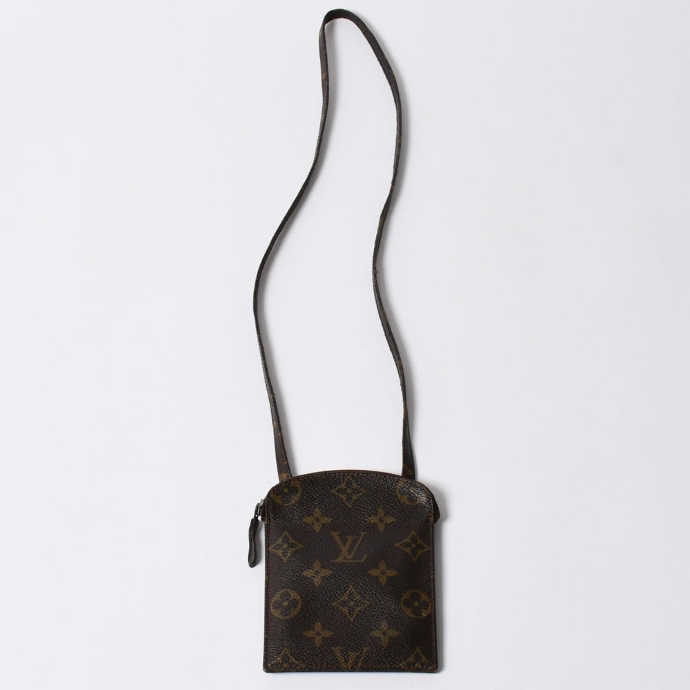 LOUIS VUITTON ルイヴィトン ショルダーバッグ ショルダーポーチ モノグラム ポシェット セクレ M45484 美品 中古 4a003151