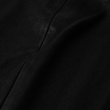 画像をギャラリービューアに読み込む, 新品同様 CHROME HEARTS クロムハーツ ダブルダガージップ レザーミニスカート サイズS ブラック ラムレザー シルバー925 中古 4a006114