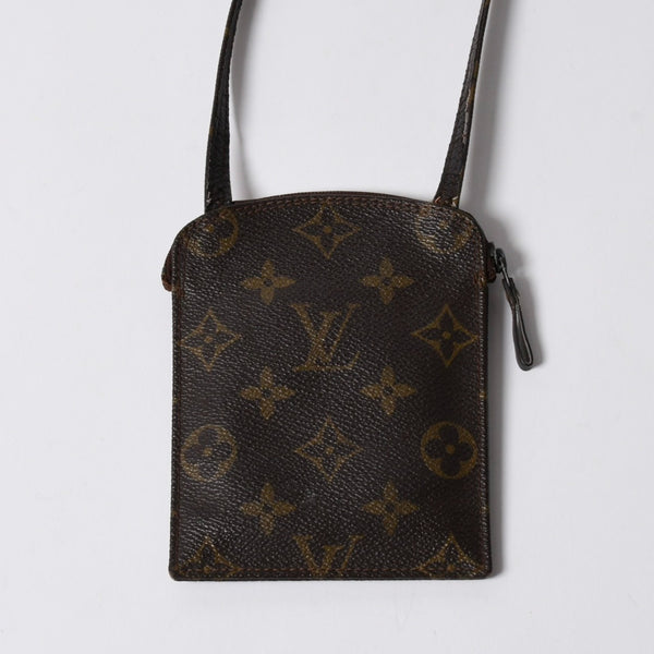 LOUIS VUITTON ルイヴィトン ショルダーバッグ ショルダーポーチ モノグラム ポシェット セクレ M45484 美品 中古 4a003151