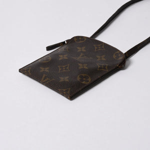 LOUIS VUITTON ルイヴィトン ショルダーバッグ ショルダーポーチ モノグラム ポシェット セクレ M45484 美品 中古 4a003151