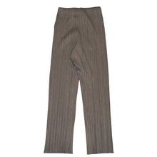 Load the image into the gallery viewer. 極美品 ISSEI MIYAKE イッセイミヤケ PLEATS PLEASE プリーツプリーズ パンツ グレー 7575115 中古 4a006115
