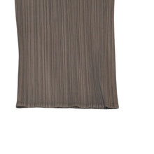 Load the image into the gallery viewer. 極美品 ISSEI MIYAKE イッセイミヤケ PLEATS PLEASE プリーツプリーズ パンツ グレー 7575115 中古 4a006115