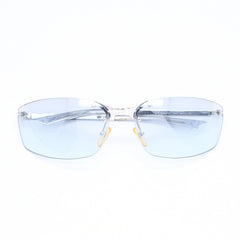 Christian Dior クリスチャンディオール DIOR POP リムレス サングラス YB7I4 サイズ65□15 120 グレー シルバー 美品 中古 4a006203