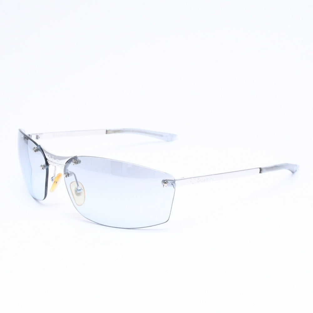 Christian Dior クリスチャンディオール DIOR POP リムレス サングラス YB7I4 サイズ65□15 120 グレー シルバー 美品 中古 4a006203