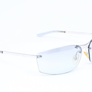 Christian Dior クリスチャンディオール DIOR POP リムレス サングラス YB7I4 サイズ65□15 120 グレー シルバー 美品 中古 4a006203